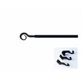 Village Wrought Iron Village Wrought Iron CUR-108-60-S Curl Curtain Rod - Medium CUR-108-60-S